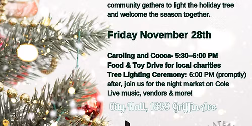 City of Enumclaw Annual Tree Lighting Ceremony