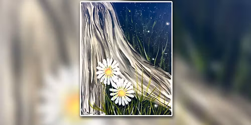 Paint Night Fundraiser for V.F.W. Hall #1267 | Spring Daisies