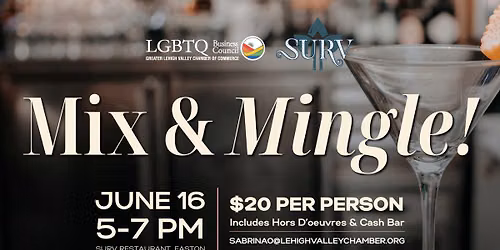 Mix & Mingle at SURV! 