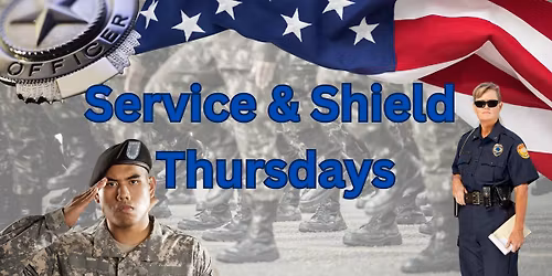 Service & Shield Thursdays at the Wine Tasting Room