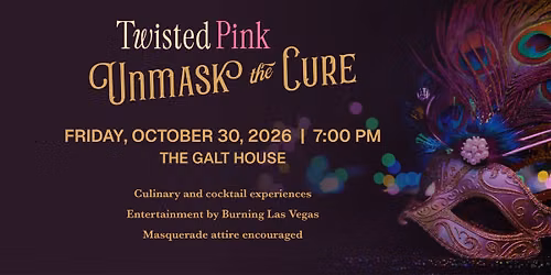 Twisted Pink Unmask the Cure Gala