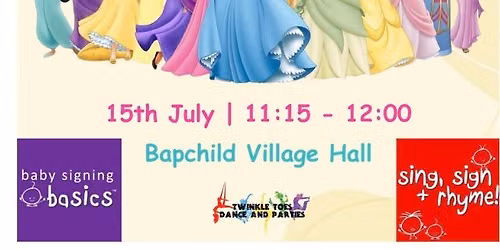 Sing and sign princess workshop