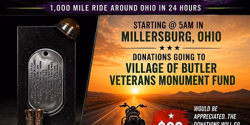 1000-Mile Ride around Ohio in 24 hours