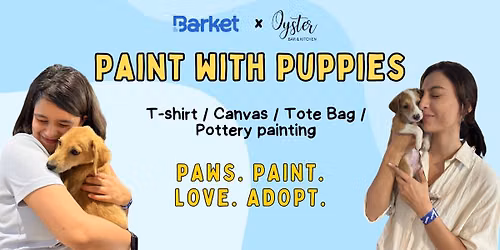 Paint with Puppies by Barket