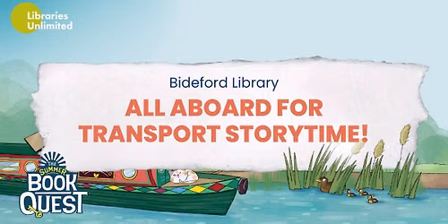 All Aboard for Transport Storytime!
