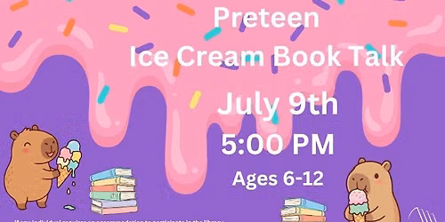 Meador: Preteen Ice Cream Booktalk