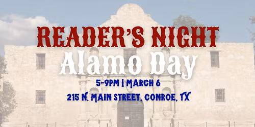 Reader\u2019s Night: Alamo Day