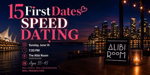 Vancouver Speed Dating (Age 35-45)