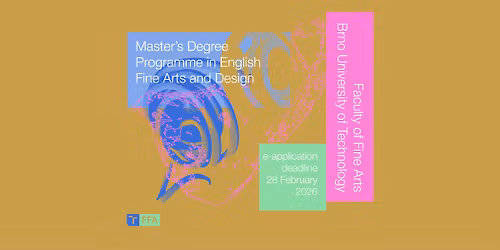 Application: Master\u2019s Degree Programme in English (Fine Art and Design)