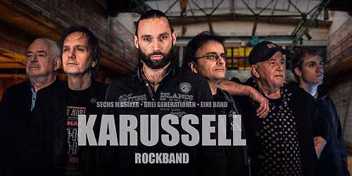 KARUSSELL-ROCKBAND | SCHLOSS TREBSEN | SUPPORT: TRIO VAN TEE | 04.07.2026