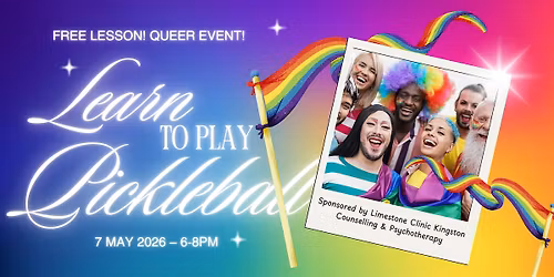 Queer Pickleball Sponsored by Limestone Clinic Kingston C&P