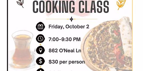 Turkish Cooking Class \u2014 A Taste of Culture & Connection