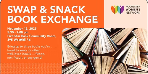 RWN\u2019s Swap & Snack Book Exchange