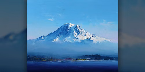 The Mountain is Out!  - Paint Along (& NA Sip)