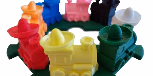 Learn and Play Mexican Train Dominoes