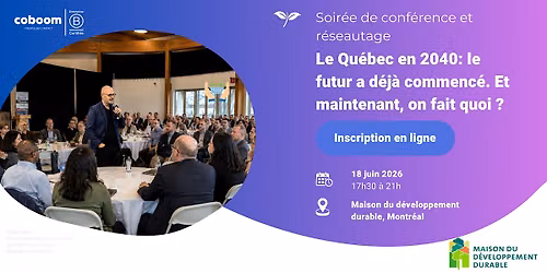 Qu\u00e9bec 2040 : le futur a d\u00e9j\u00e0 commenc\u00e9. Et maintenant, on fait quoi ?