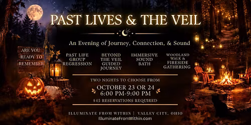 Past Lives & the Veil: A Halloween Experience