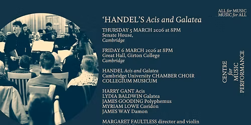 Handel's Acis and Galatea