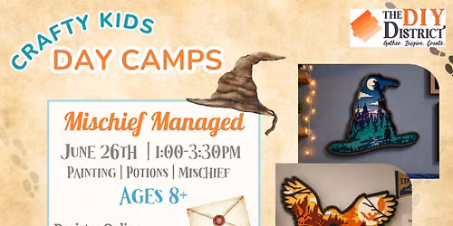 Mischief Managed- A Wizarding Day Camp