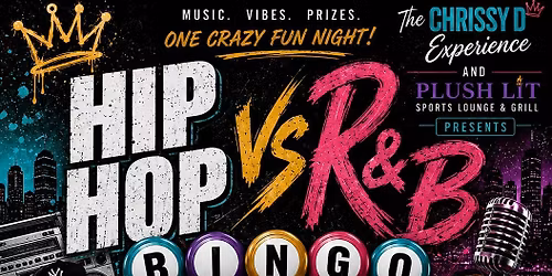 Hip Hop vs R&B Bingo