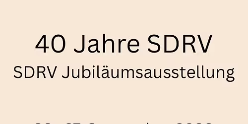 SDRV Jubil\u00e4ums-Katzenausstellung Regensburg 2026 \u2013 40 Jahre SDRV