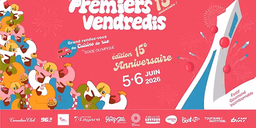 Les Premiers Vendredis les 5 & 6 juin : On f\u00eate le 15e anniversaire ! \ud83e\udd73\ud83c\udf89