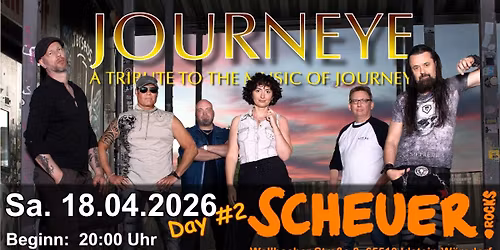 Journeye (Journey-Tribute) live at Scheuer \/ Idstein (Day #2)
