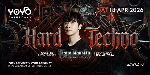 Hard Techno Night feat: From Now On (Ultra Mel 2026 alumni)