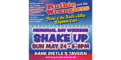 Annual Memorial Day Weekend Shake Up!