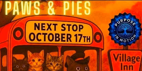 Purpose in Motion & Village Inn  Present  Paws & Pies for Operation Pawpulation 