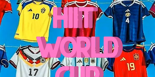 HIIT WORLD CUP EDITION - Free training outdoor
