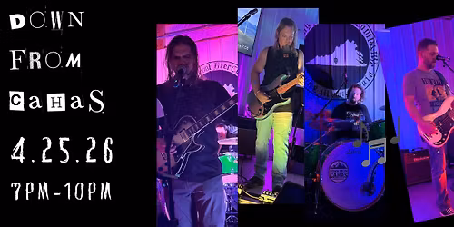 DOWN FROM CAHAS AT ROCKY MOUNT SMOKEHOUSE