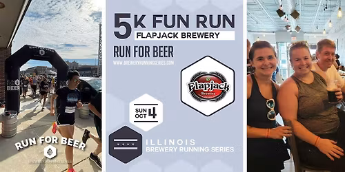 5k Fun Run x Flapjack Brewery | 2026 IL Brewery Running Series