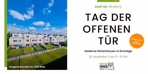 Tag der offenen T\u00fcr in Wien-Liesing: Besuchen & bald einziehen! \ud83c\udfe1