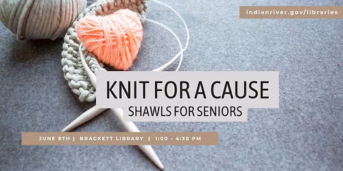 Knit for a Cause: Shawls for Seniors