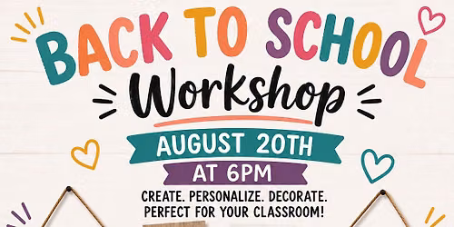 Back to School Pick-a-Project 