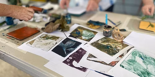 Monoprinting Workshop - Christmas card making with Francesco Geronazzo