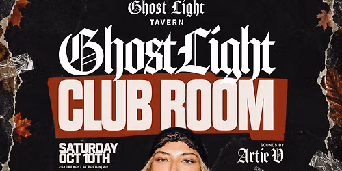 Ghost Light Tavern - Saturday, October 10th