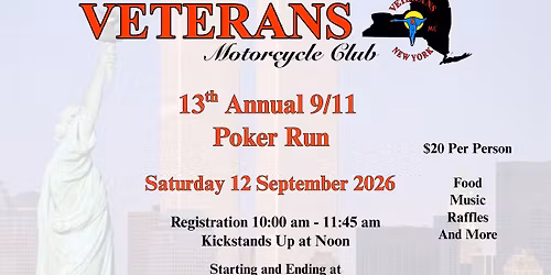 13th Annual 9\/11 Poker Run