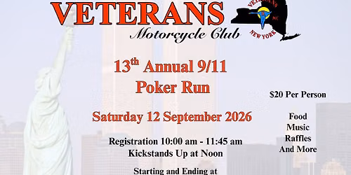 13th Annual 9\/11 Poker Run