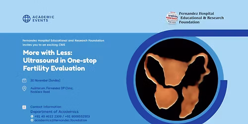 More with Less: Ultrasound in One-stop Fertility Evaluation 