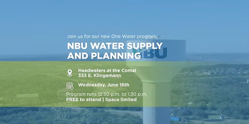 NBU's Water Supply and Planning Demonstration 