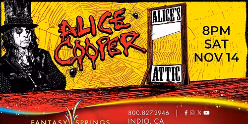 Alice Cooper: Alice's Attic Tour