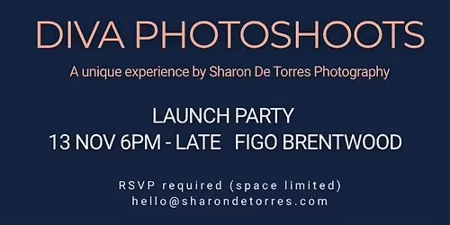 Diva Photoshoots Launch Party