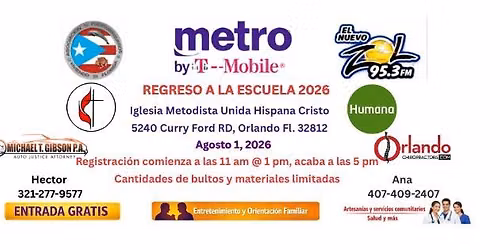 Regreso a la escuela 2026