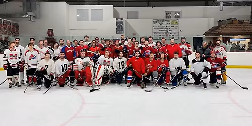 Monroe youth hockey alumni game 
