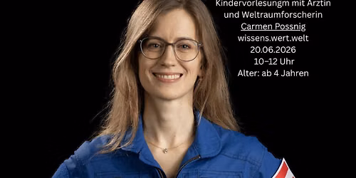 \ud83d\ude80 Kindervorlesung mit Weltraumforscherin Carmen Possnig \ud83c\udf0d\u2744\ufe0f