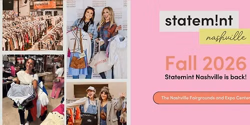 StateMint | Nashville\u2019s FALL Pop-Up Adult Consignment for Men + Women  