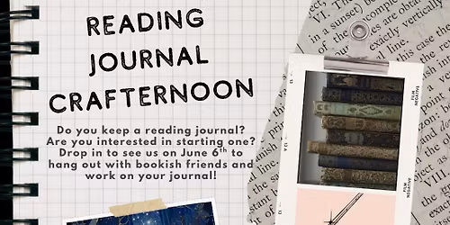 Drop-in Journaling Crafternoon