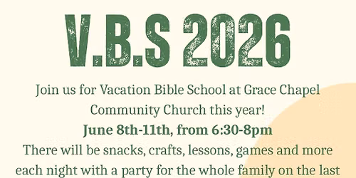Vacation Bible School 2026